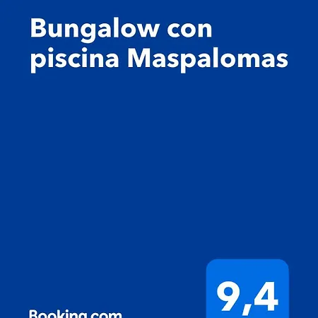 Con Piscina * Maspalomas (Gran Canaria)
